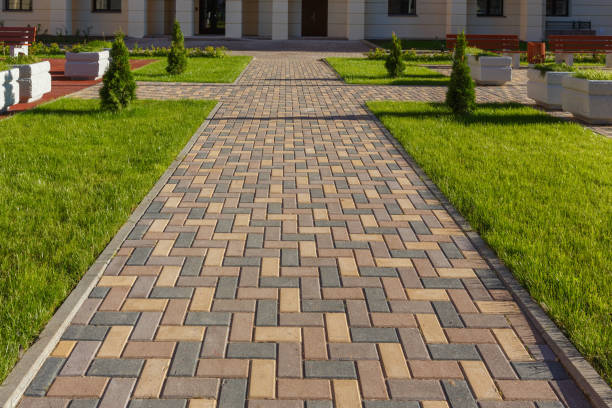 Permeable Paver Driveway in Southern View, IL